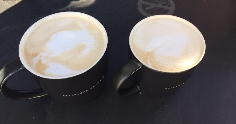 A delightful midday Cupp a’ Coffee