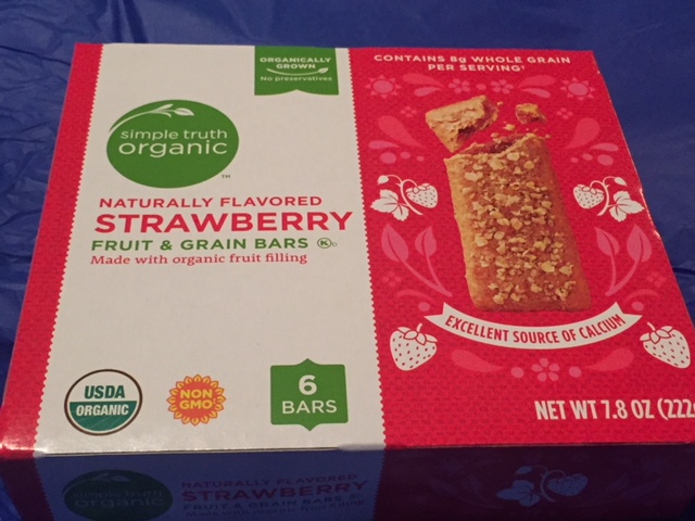 Fruit and whole grain bars