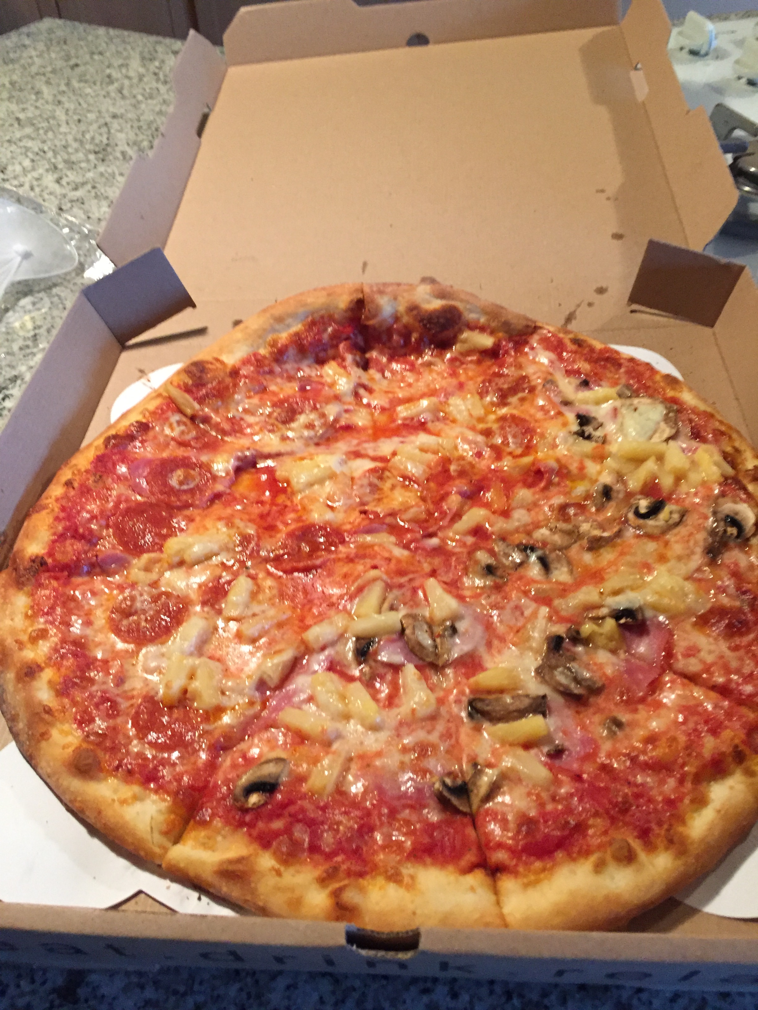 Pizza Friday ~ Swing and a’ miss.