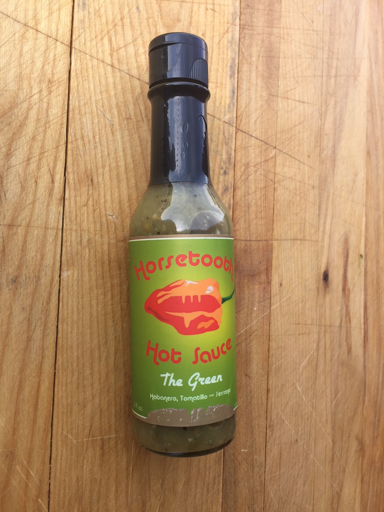 Market Place. Horse Tooth Hot Sauce. The Green