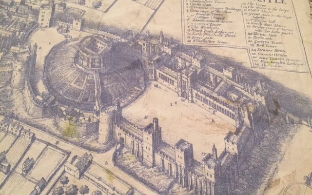 Tea Towel for the Month of May “Windsor Castle”