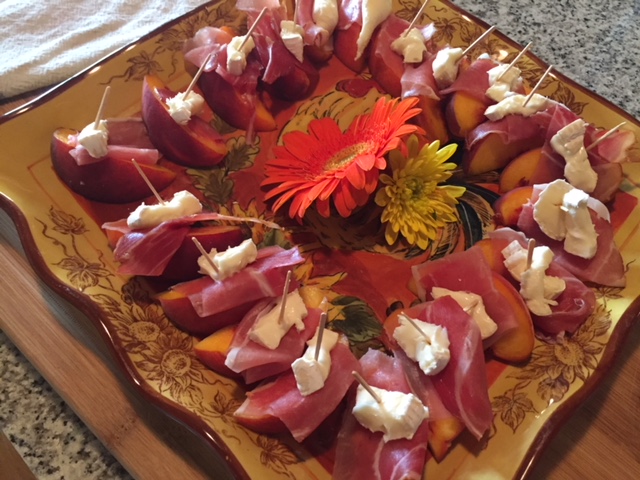 Peach Appetizer