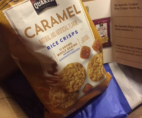 The Market Place “Quaker Caramel Rice Crisps”