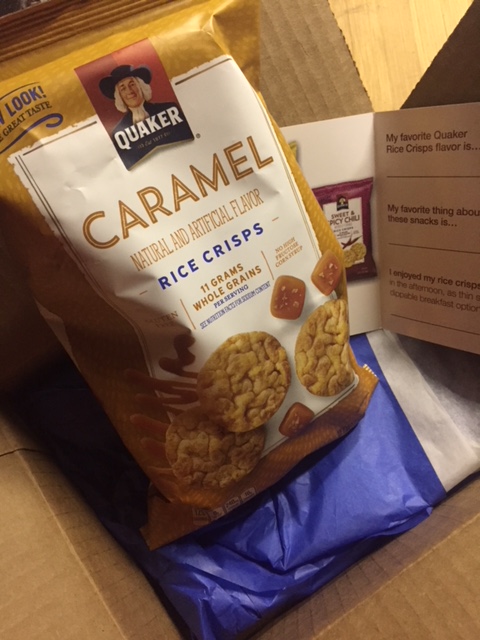 The Market Place “Quaker Caramel Rice Crisps”