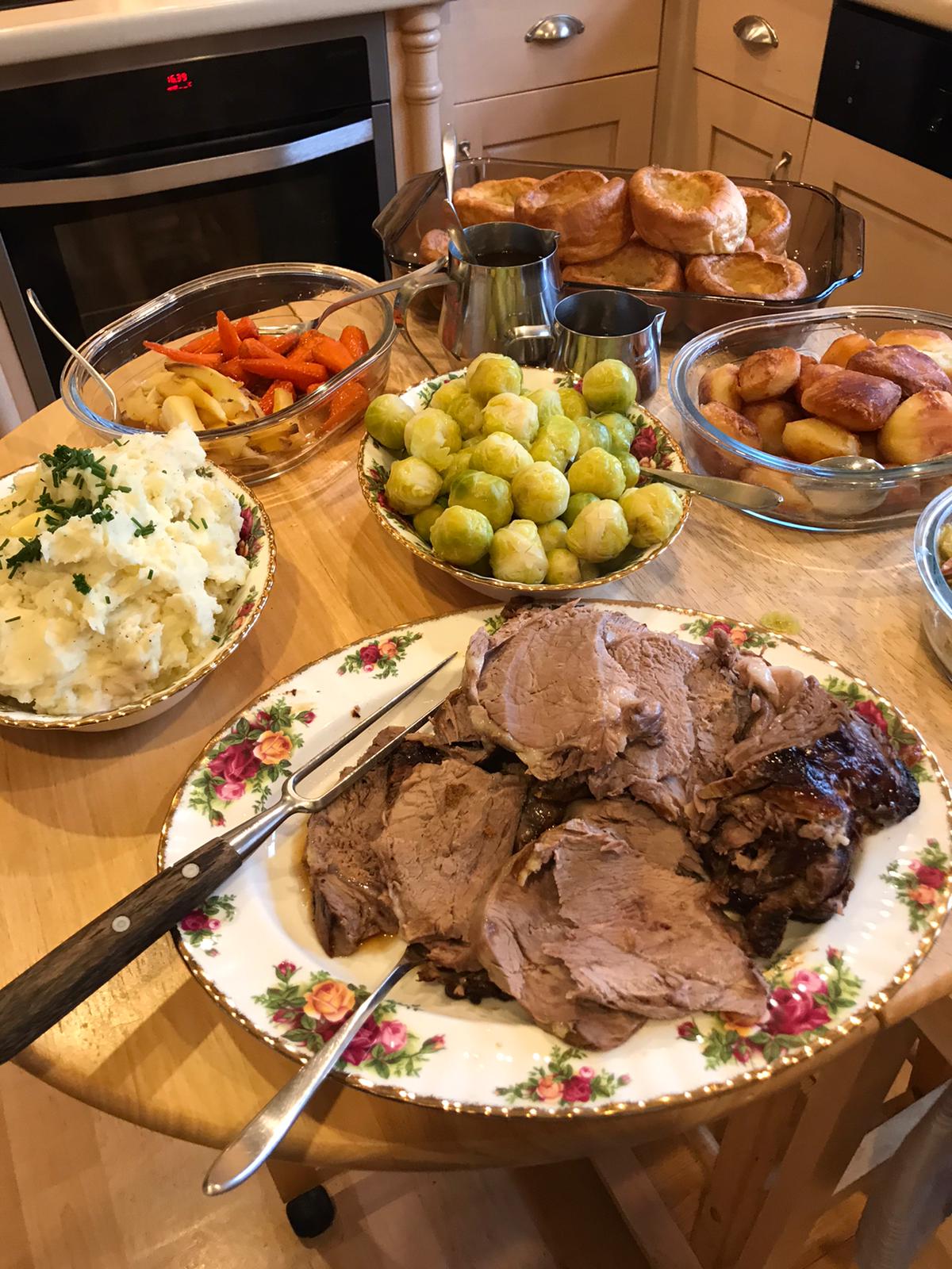 Christmas Dinner in Scotland