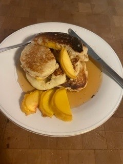 Palisade Peach Pancakes