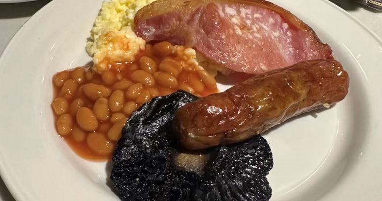 Traveler’s Culinary Adventure, Scottish Breakfast and cuppa’ tea