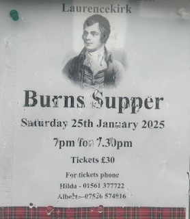 Travelers Culinary Adventure, Burns Supper at Slate Grain